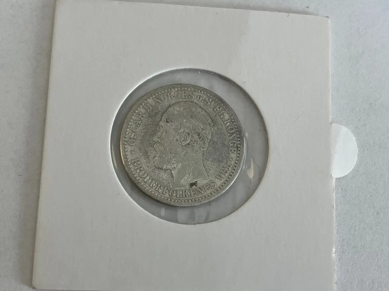 Billede 2 - 50 Øre 1895 Norge