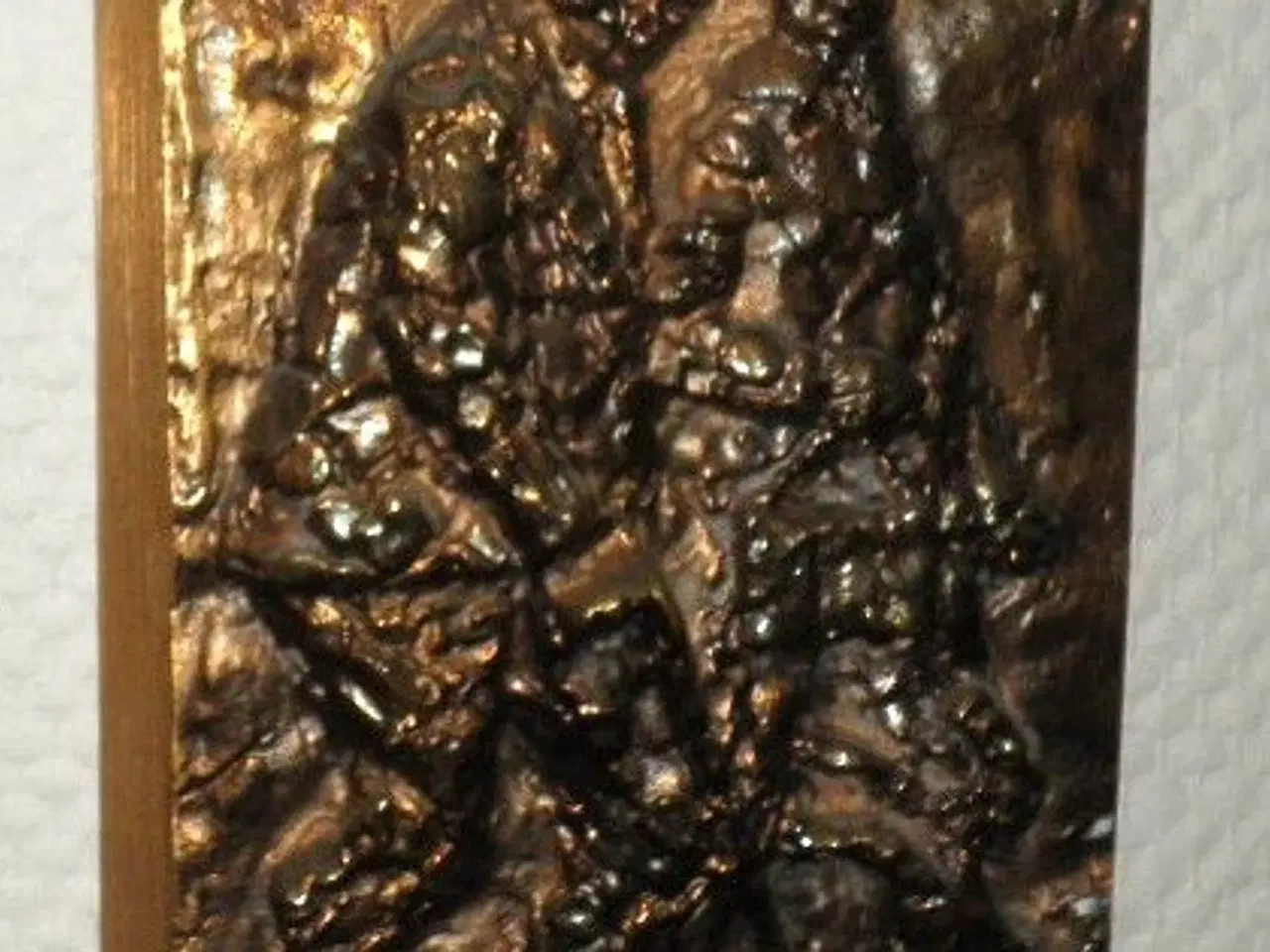 Billede 1 - Relief i patineret bronze af Knud Nellemose