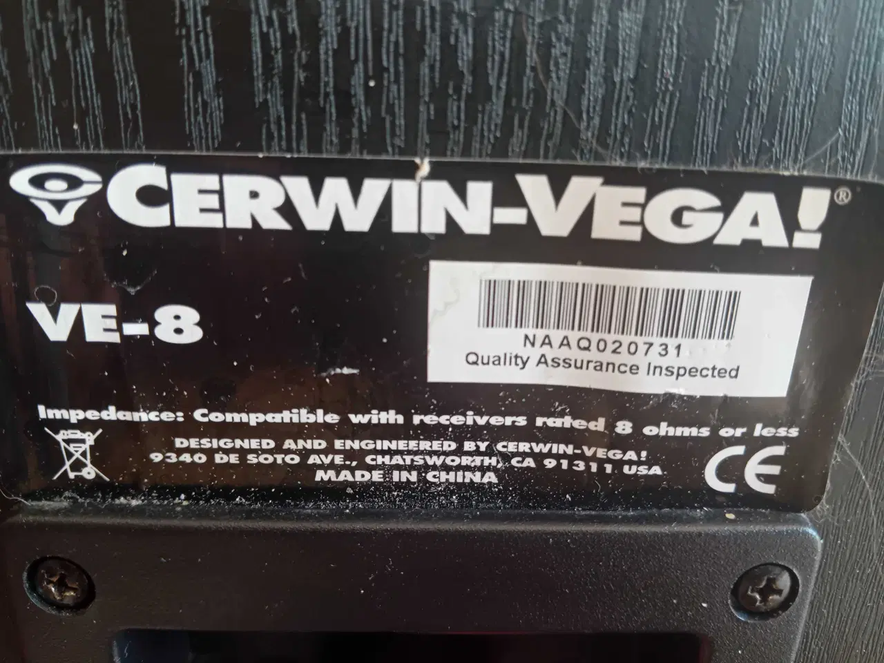 Billede 2 - Cerwin Vega  C8