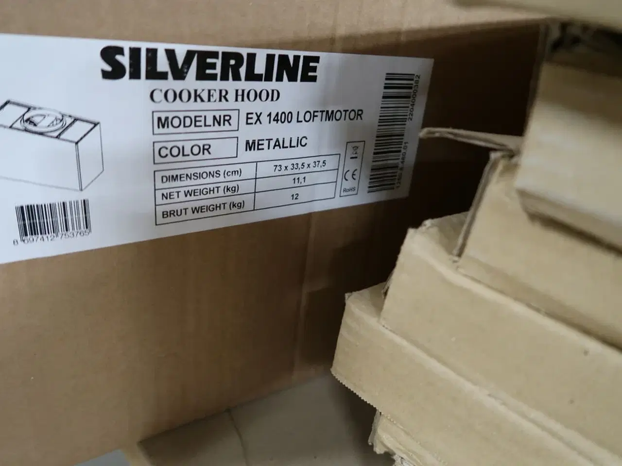 Billede 2 - Ekstern motor SILVERLINE EX 1400 Loftmotor
