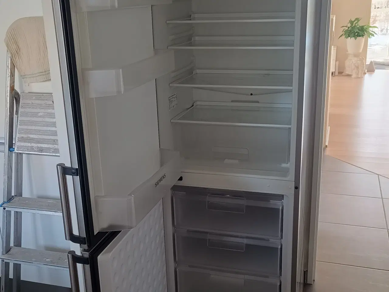 Billede 3 - Siemens Køle/fryseskab, Stål