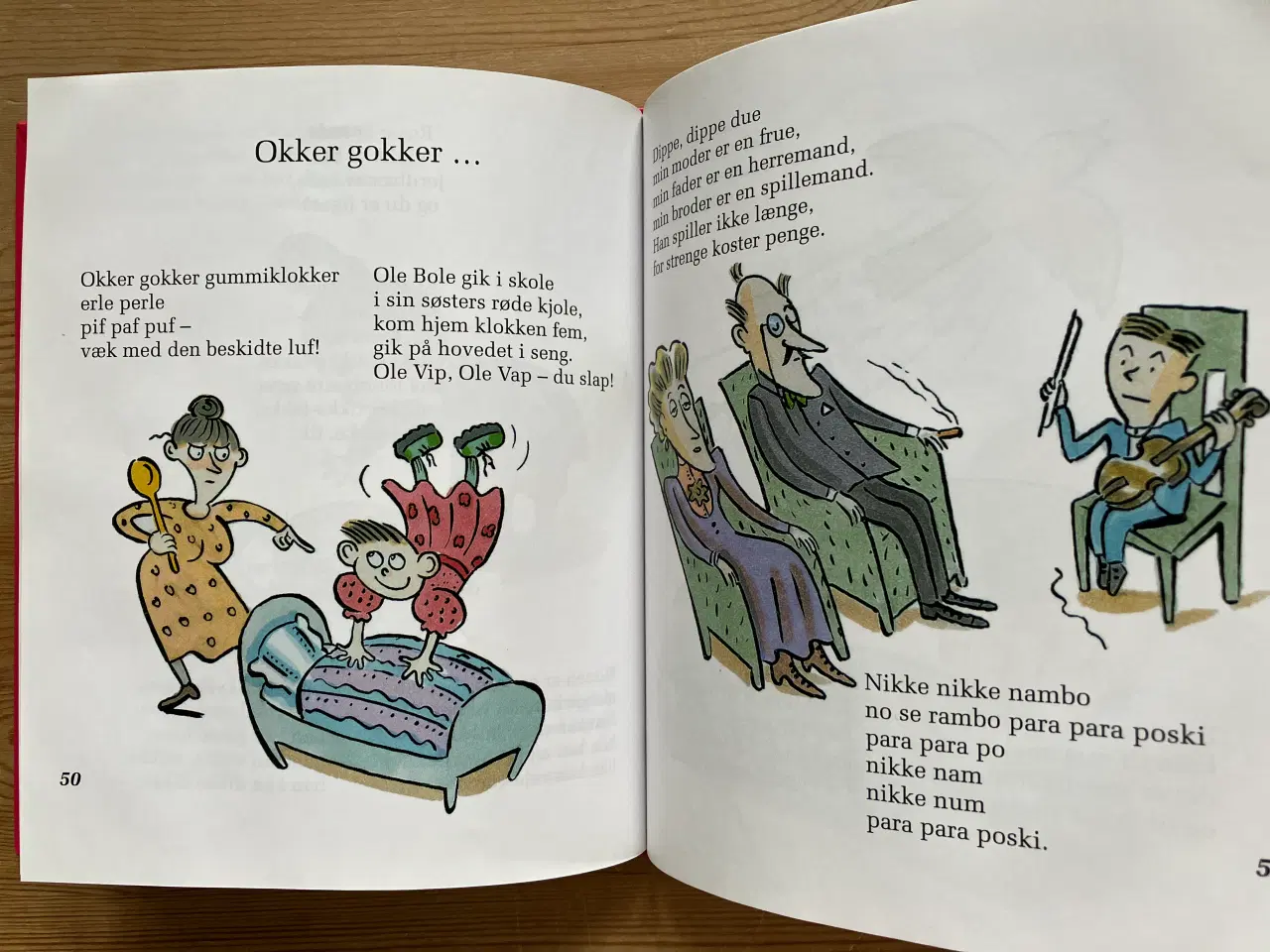 Billede 3 - Klappe, klappe kage. Mine første rim og remser