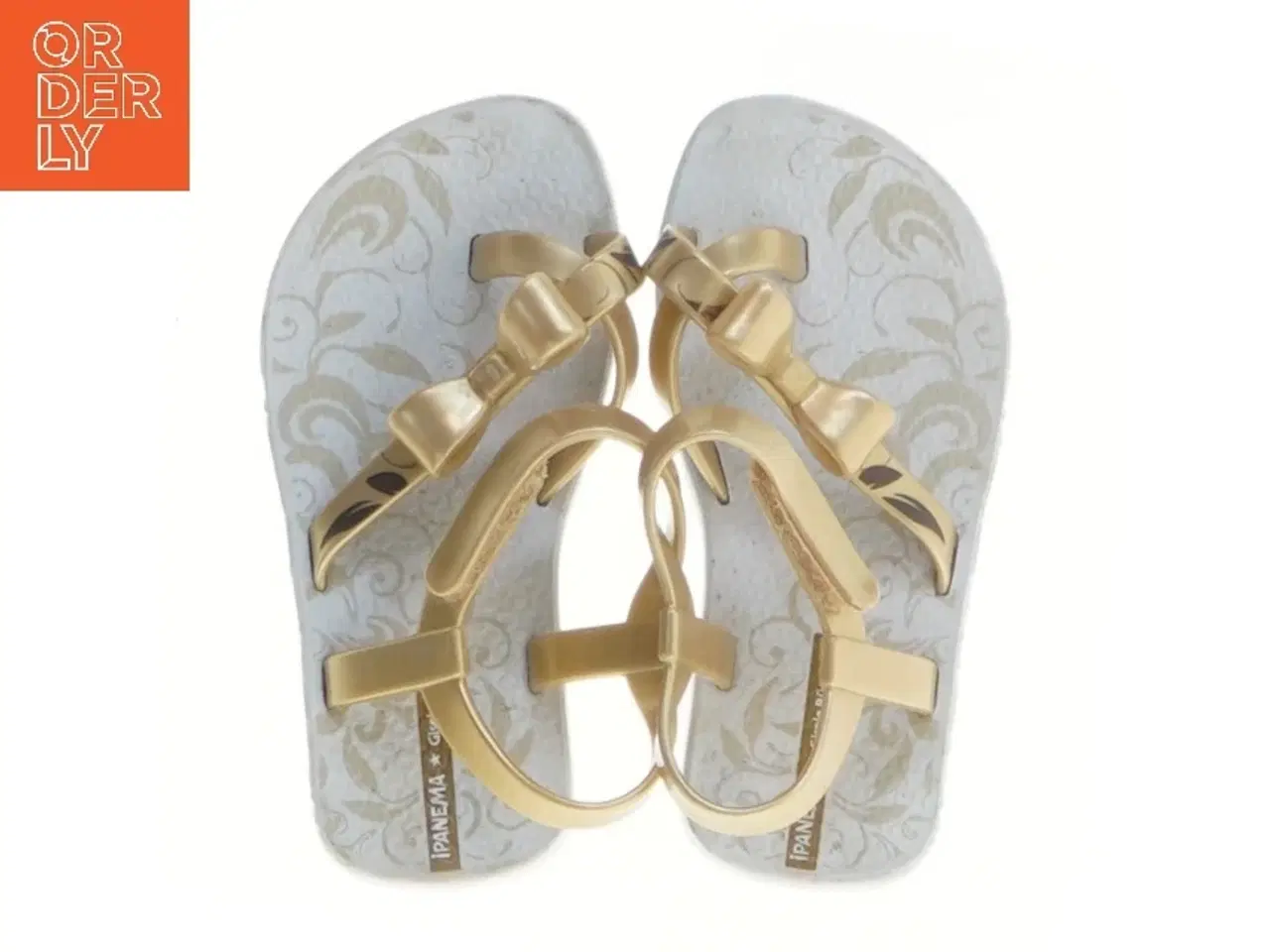 Billede 2 - Guld børnesandaler fra Ipanema (str. 21 )