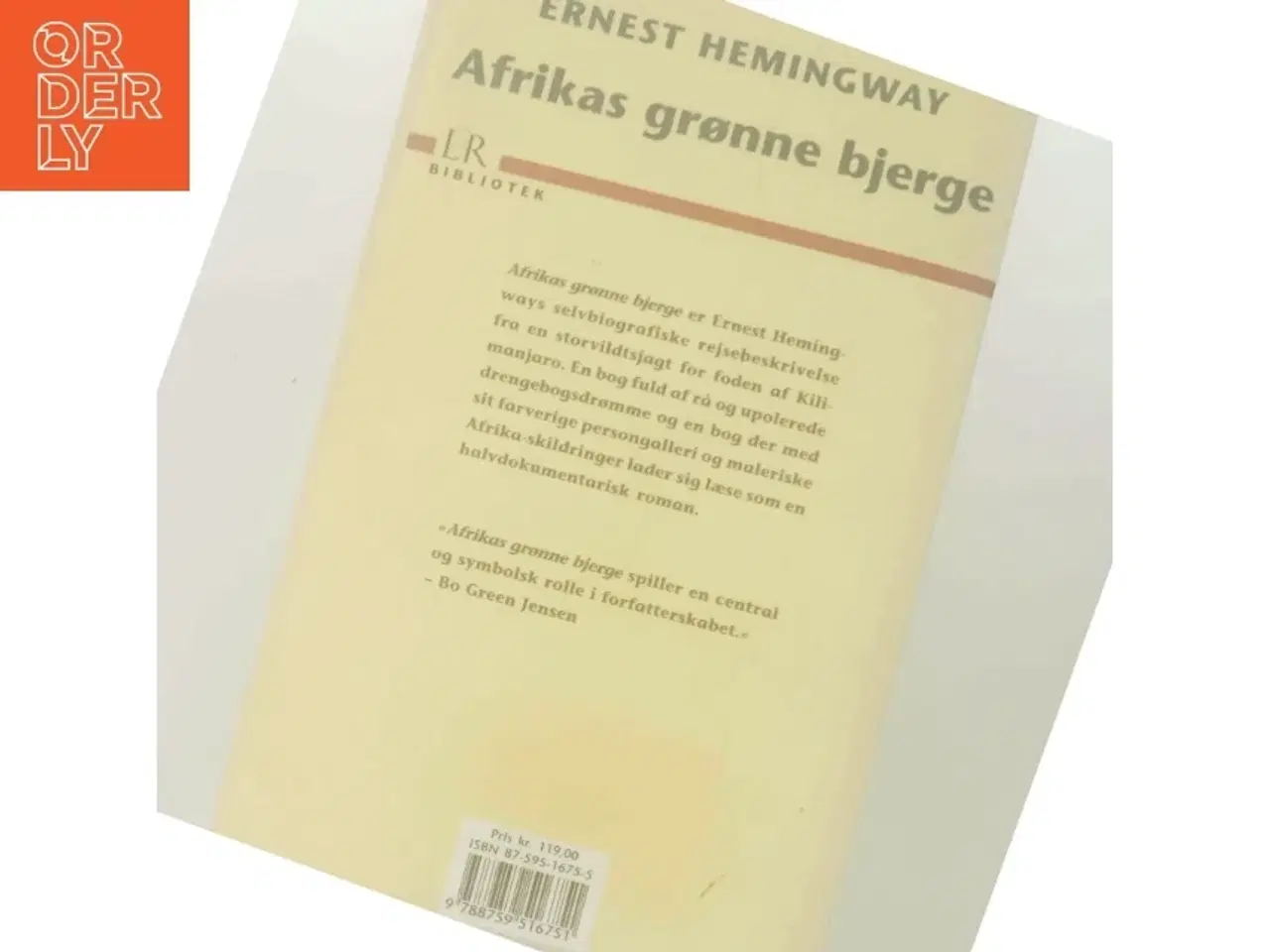 Billede 3 - Afrikas grønne bjerge af Ernest Hemingway (Bog)