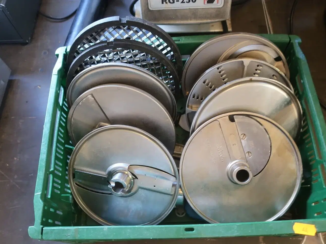 Billede 5 - Grøntsnitter HALLDE RG-250 inkl. tilbehør