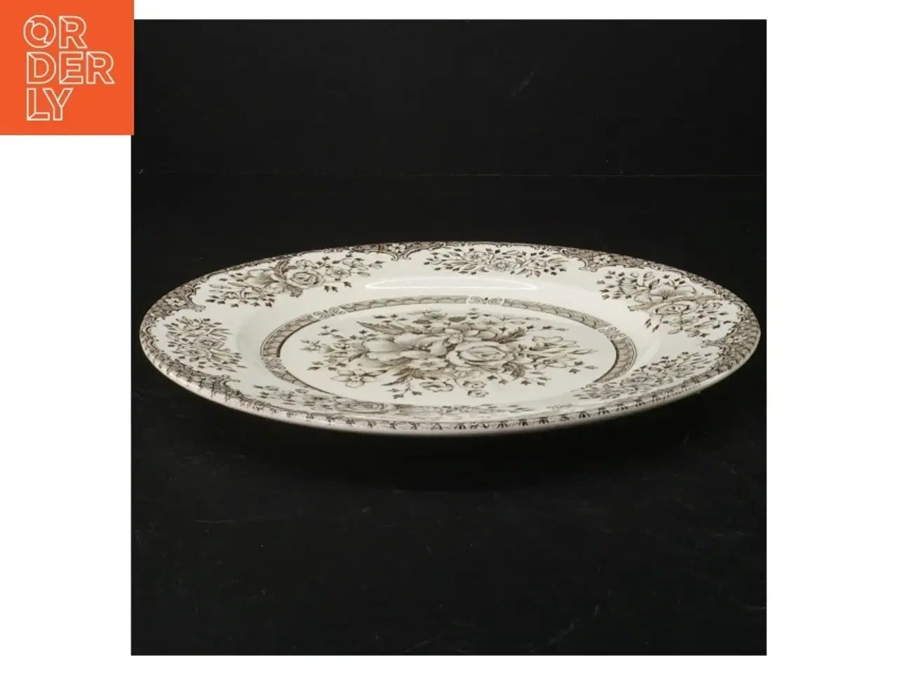 Billede 3 - Kew Gardens Middagstallerken med blomstermotiv fra Kew Gardens (str. 25 cm)