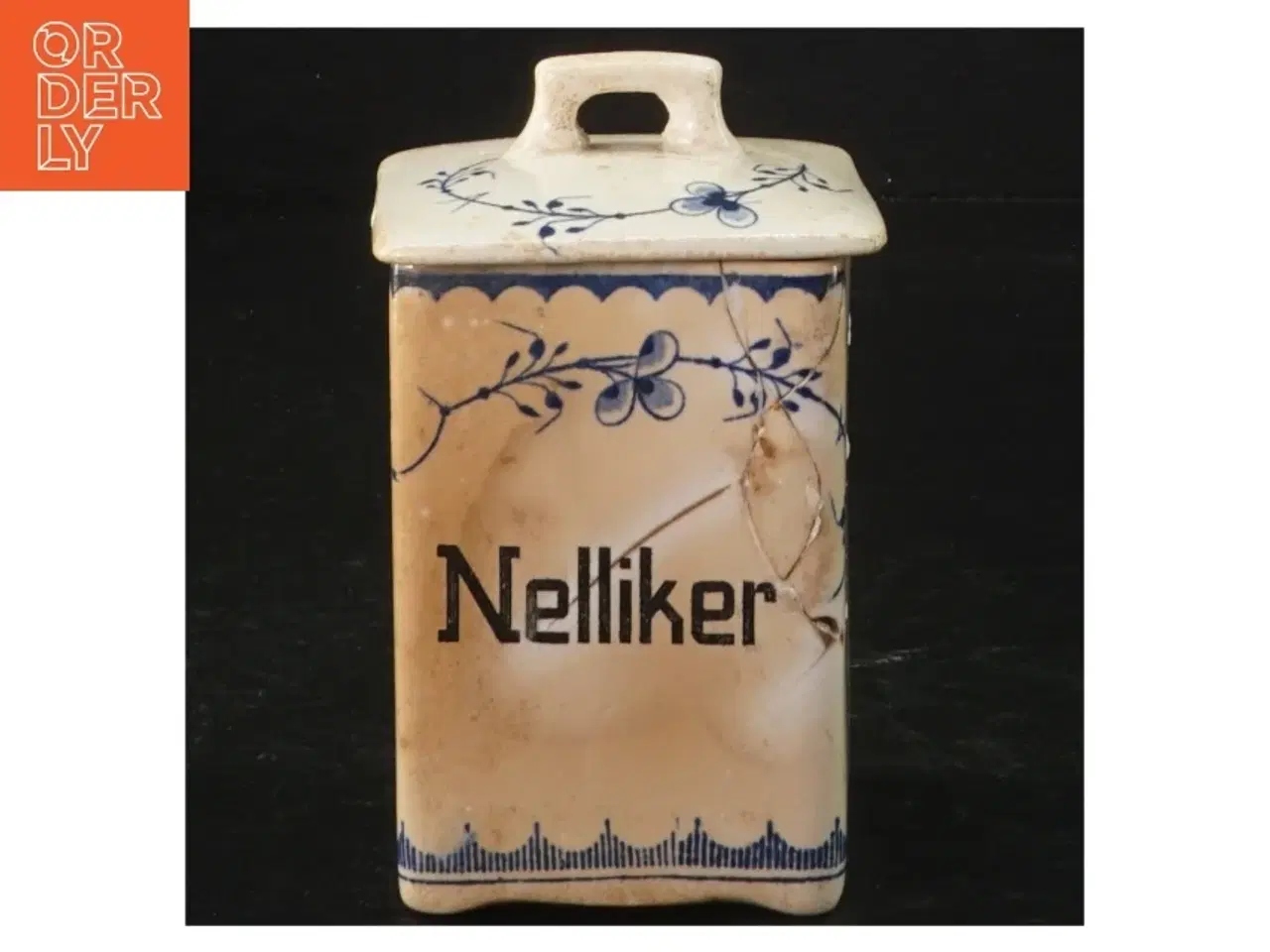 Billede 1 - Krydderibeholder med låg (str. H 10,5 cm)