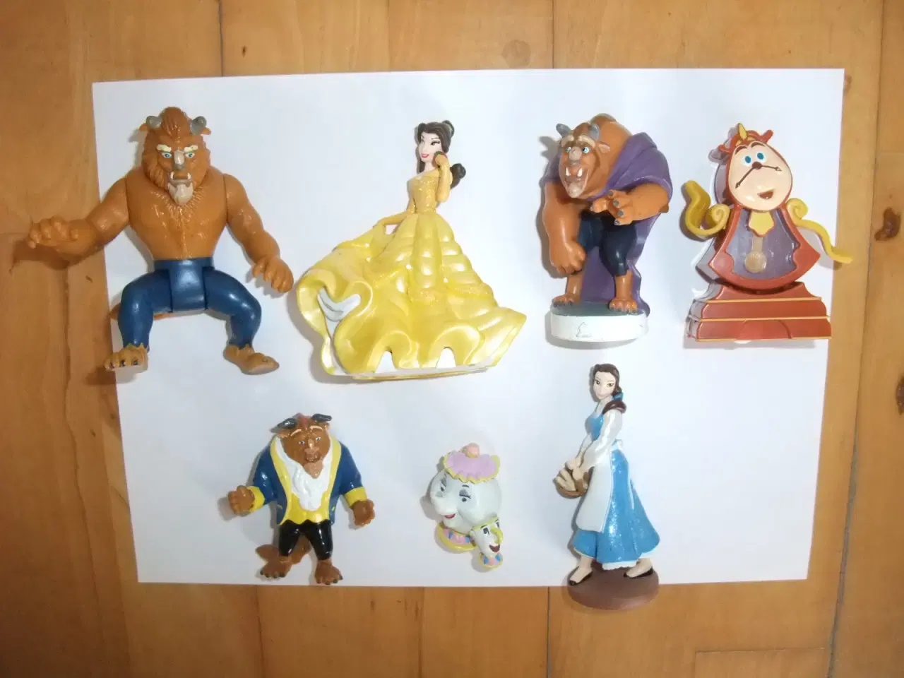 Billede 2 - Skønheden og udyret Figurer