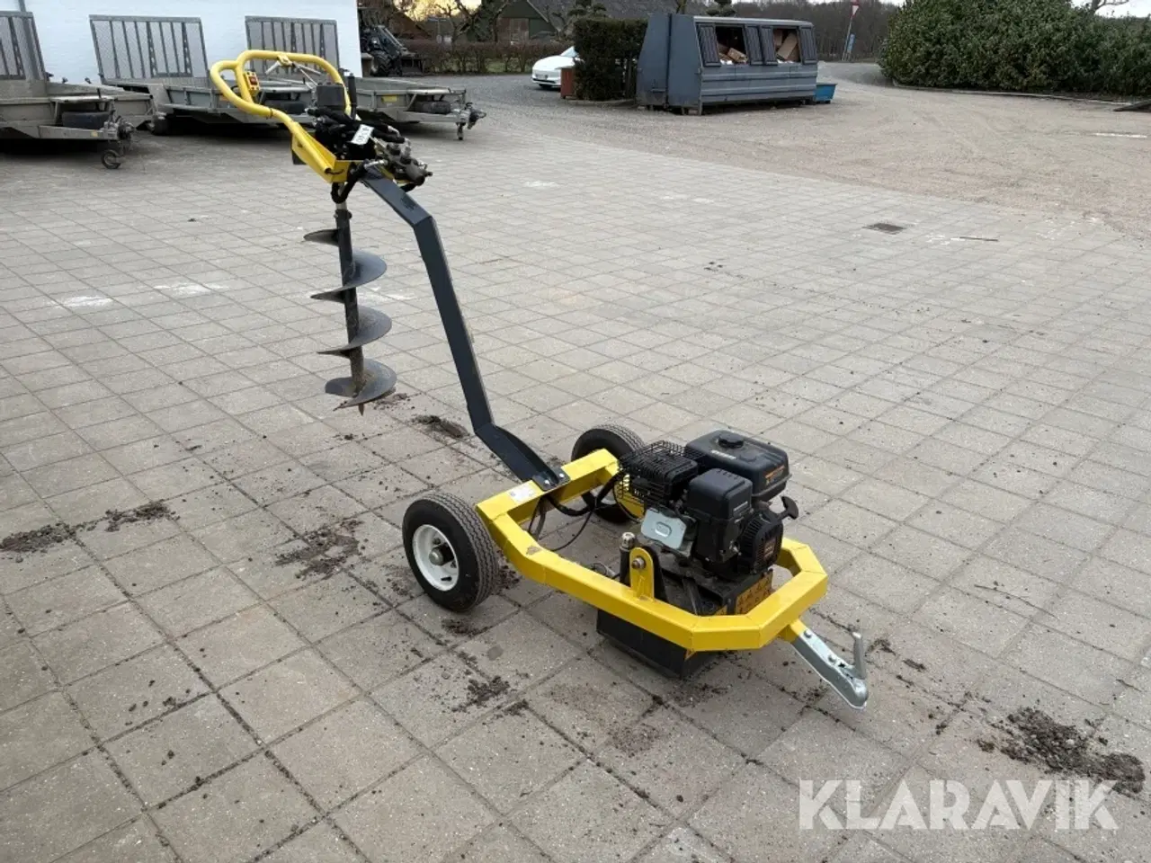 Billede 3 - Mobilt jordbor DK-TEC ATV AUGER til ATV