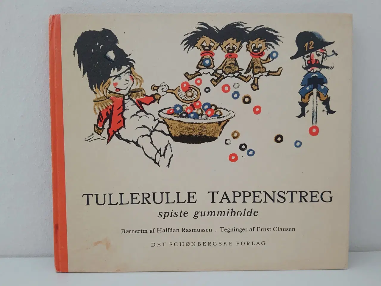 Billede 1 - Halfdan Rasmussen: Tullerulle Tappenstreg spiste..