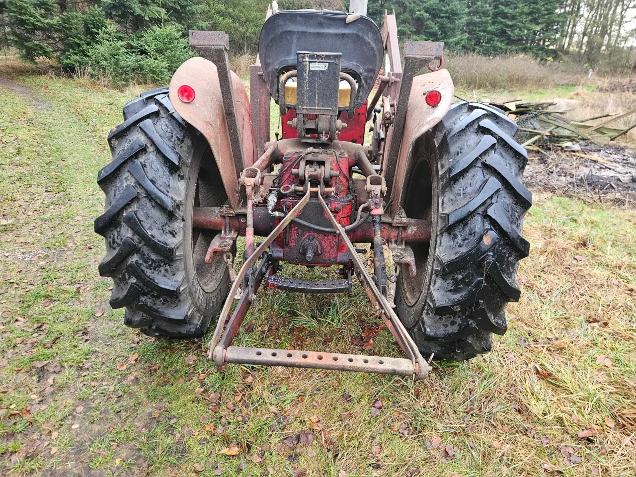 Billede 5 - IH B 414 traktor med frontlæsser