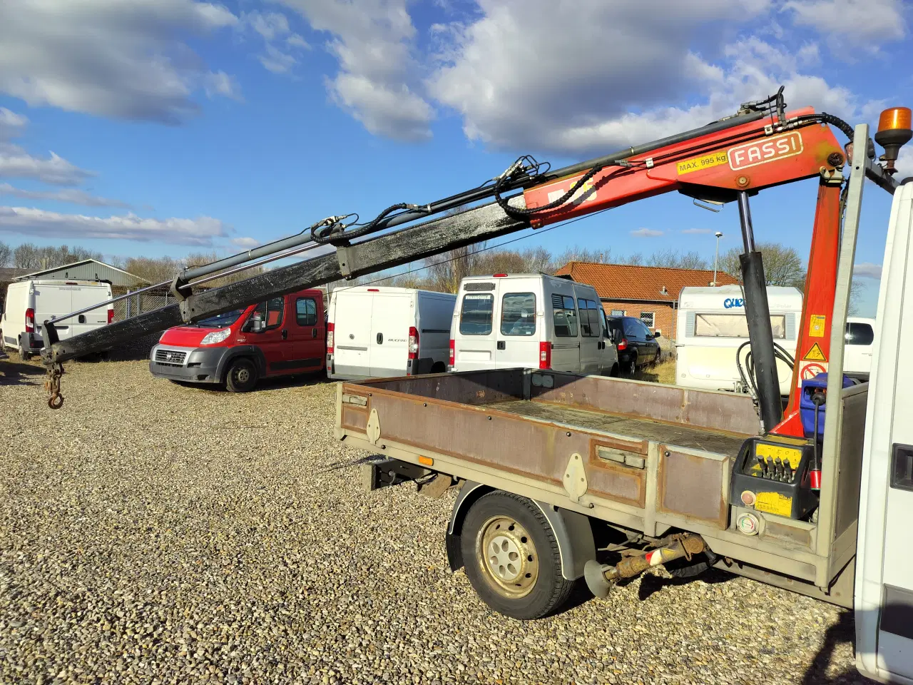 Billede 5 - Iveco 35S17 Db kabine. kran på kraftudtag