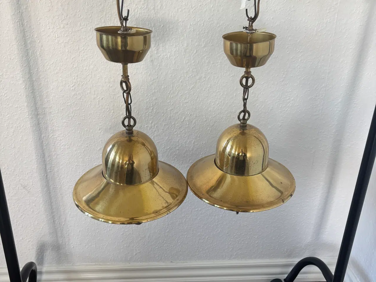 Billede 7 - Messing skibslamper i god stand 