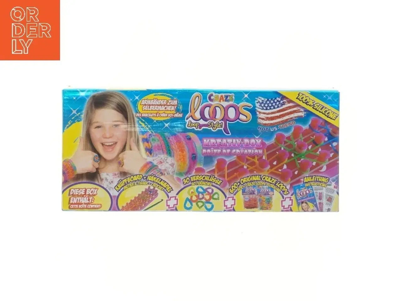 Billede 2 - Craze Loops aktivitetsboks fra Craze (str. 31x13 cm)