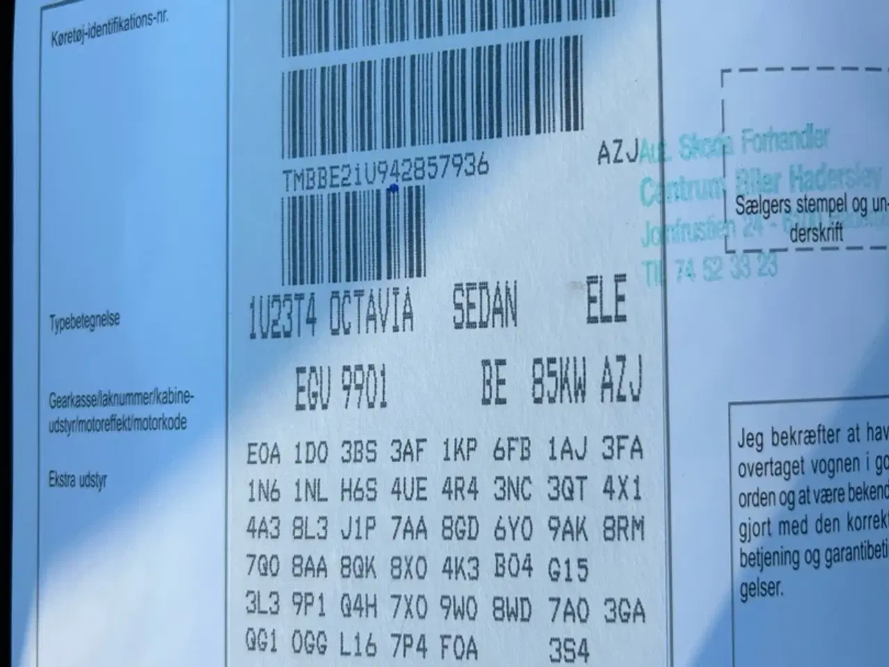 Billede 16 - Skoda Octavia 2,0 Ambiente 115HK 5d