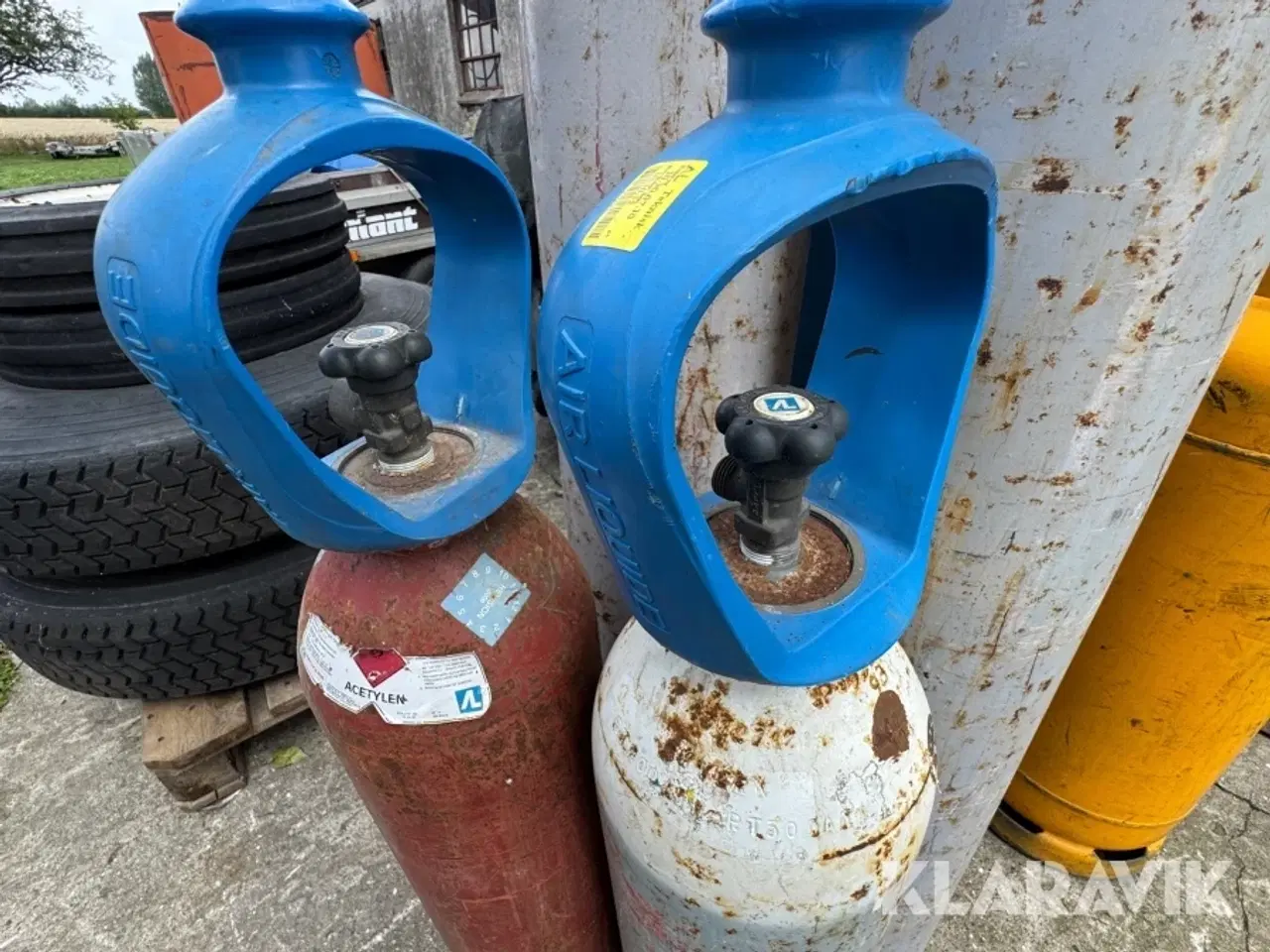 Billede 6 - Ilt og gas flasker 7 styk