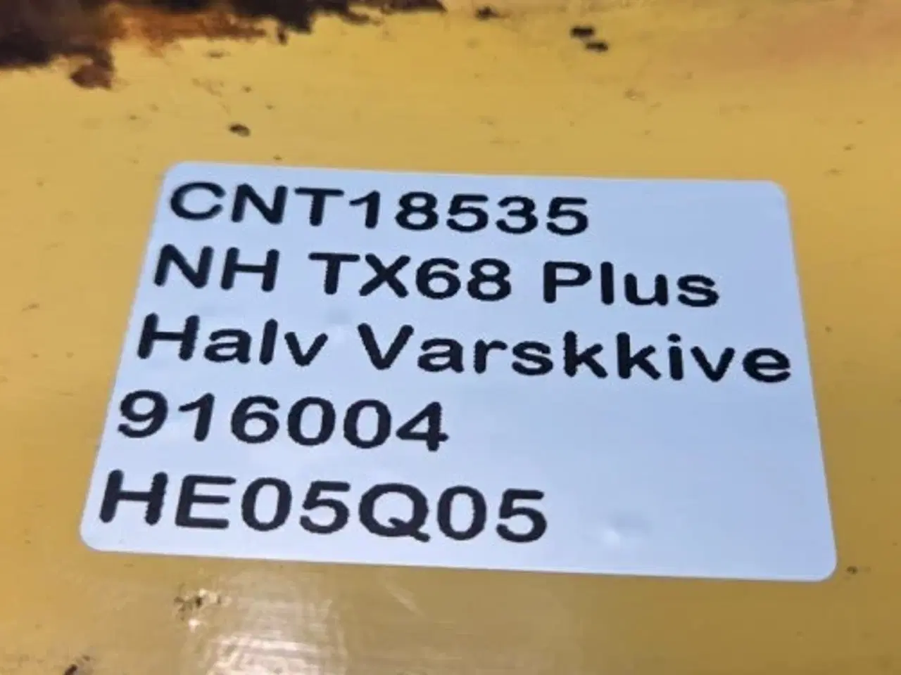 Billede 10 - New Holland TX68 Halv Variatorskive 916004
