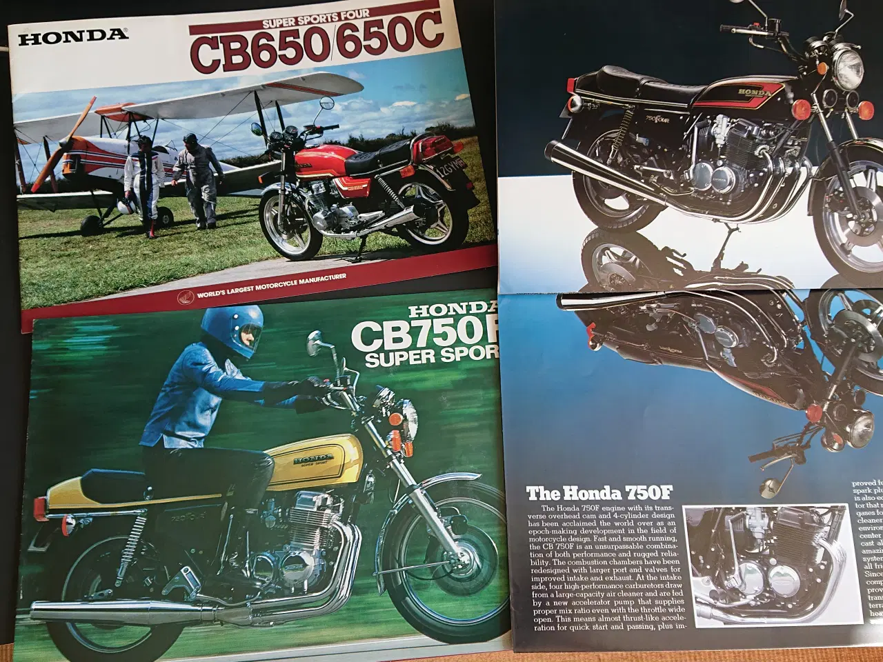 Billede 4 - Org. Honda Brochure CB550Four _ K