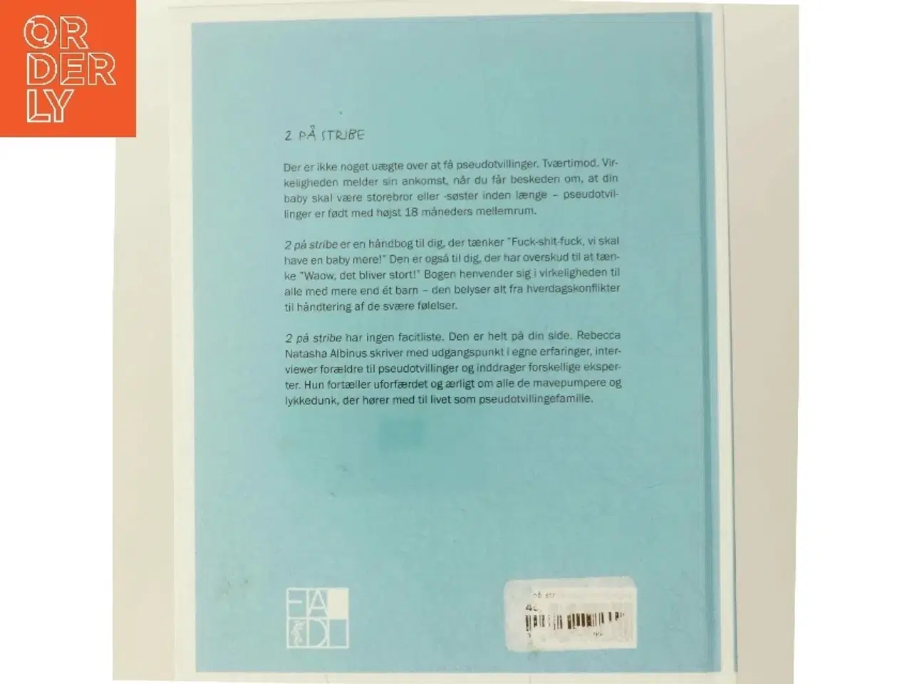 Billede 2 - 2 på stribe af Rebecca Natasha Albinus (f. 1978) (Bog)