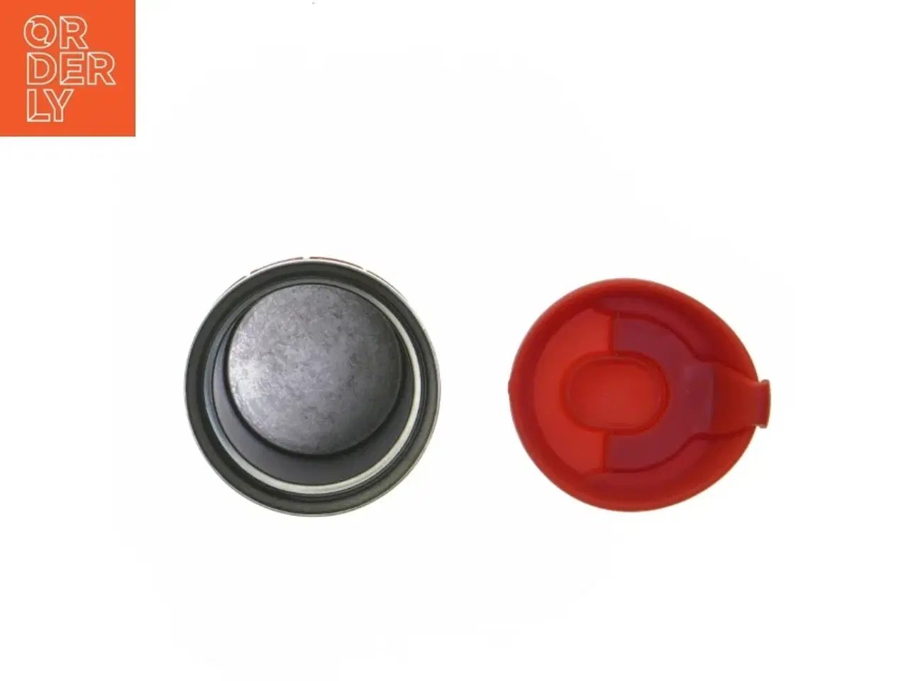 Billede 5 - Bodum termokrus i rustfrit stål og rød silikone fra Bodum (str. 18,5 cm)