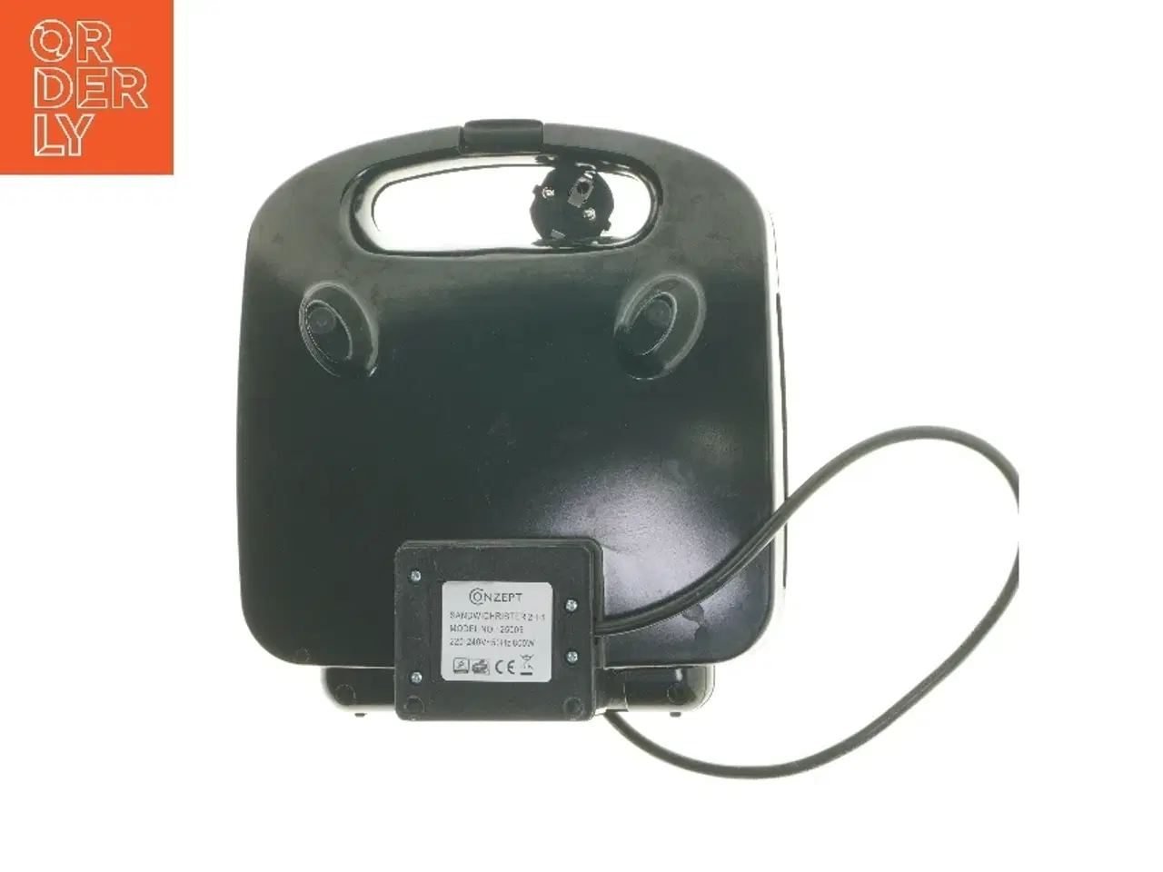 Billede 4 - Sandwichmaskine med grillplader fra Conzept (str. 25x22,5 cm)