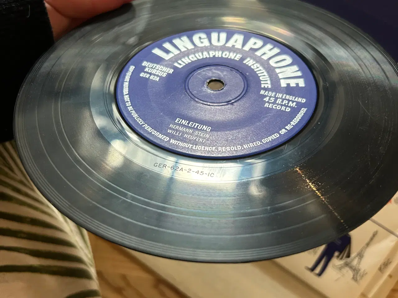Billede 5 - Linguaphone tyskkursus 45 rpm plader fra 1969