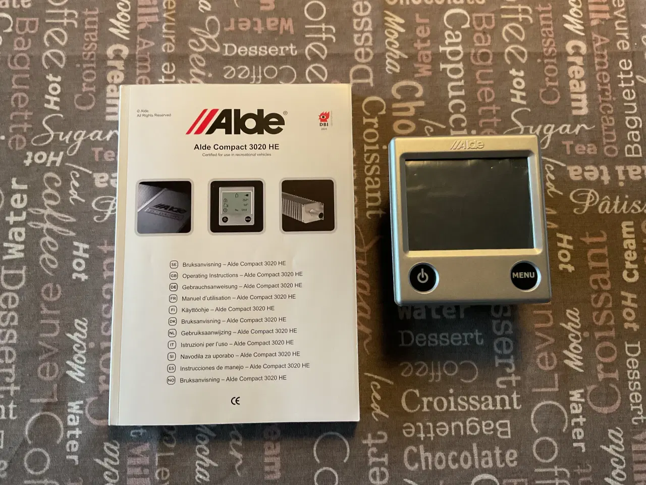 Billede 1 - Alde 3020 HE control panel