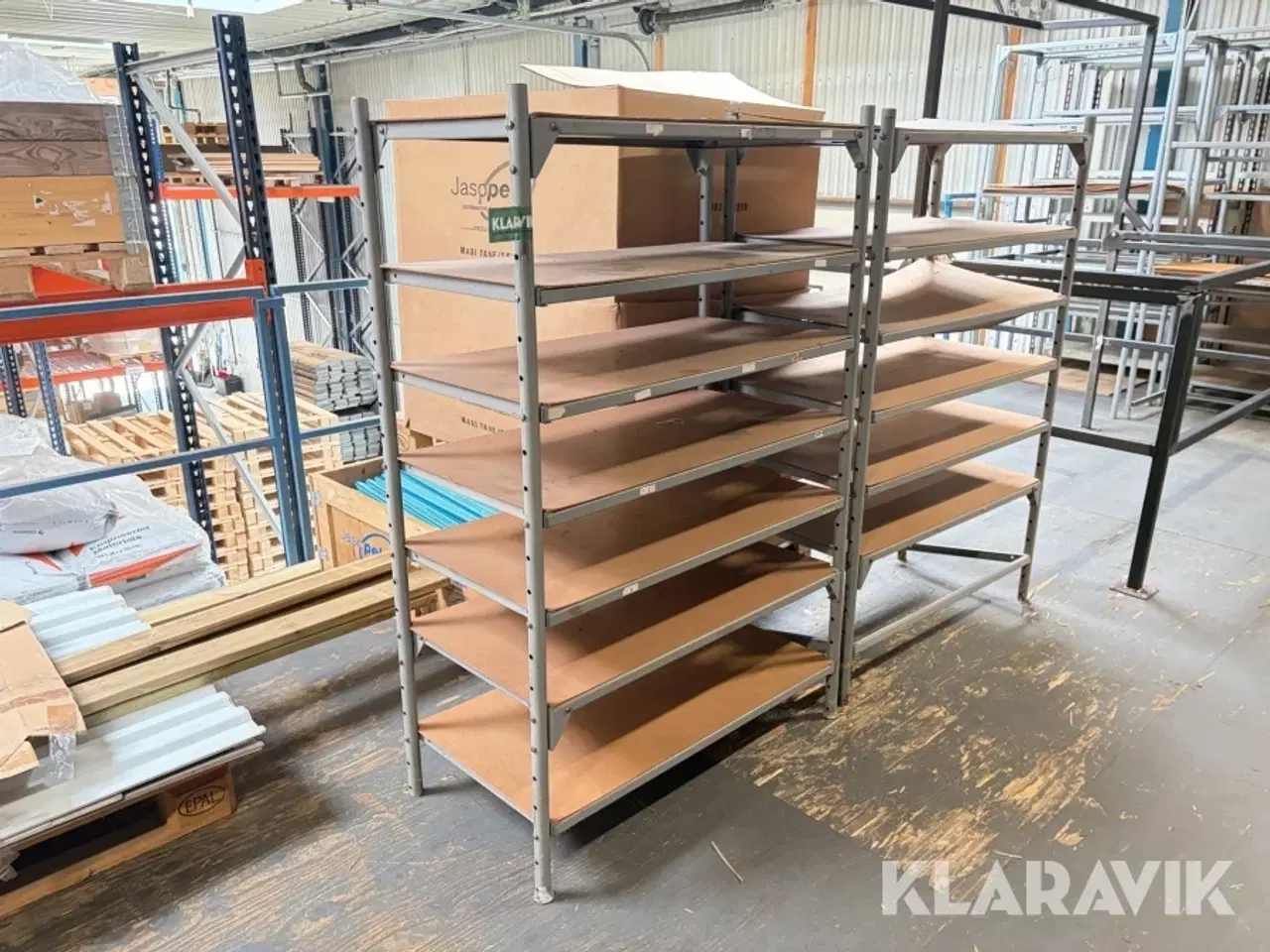 Billede 3 - Stålreoler - 11 styk