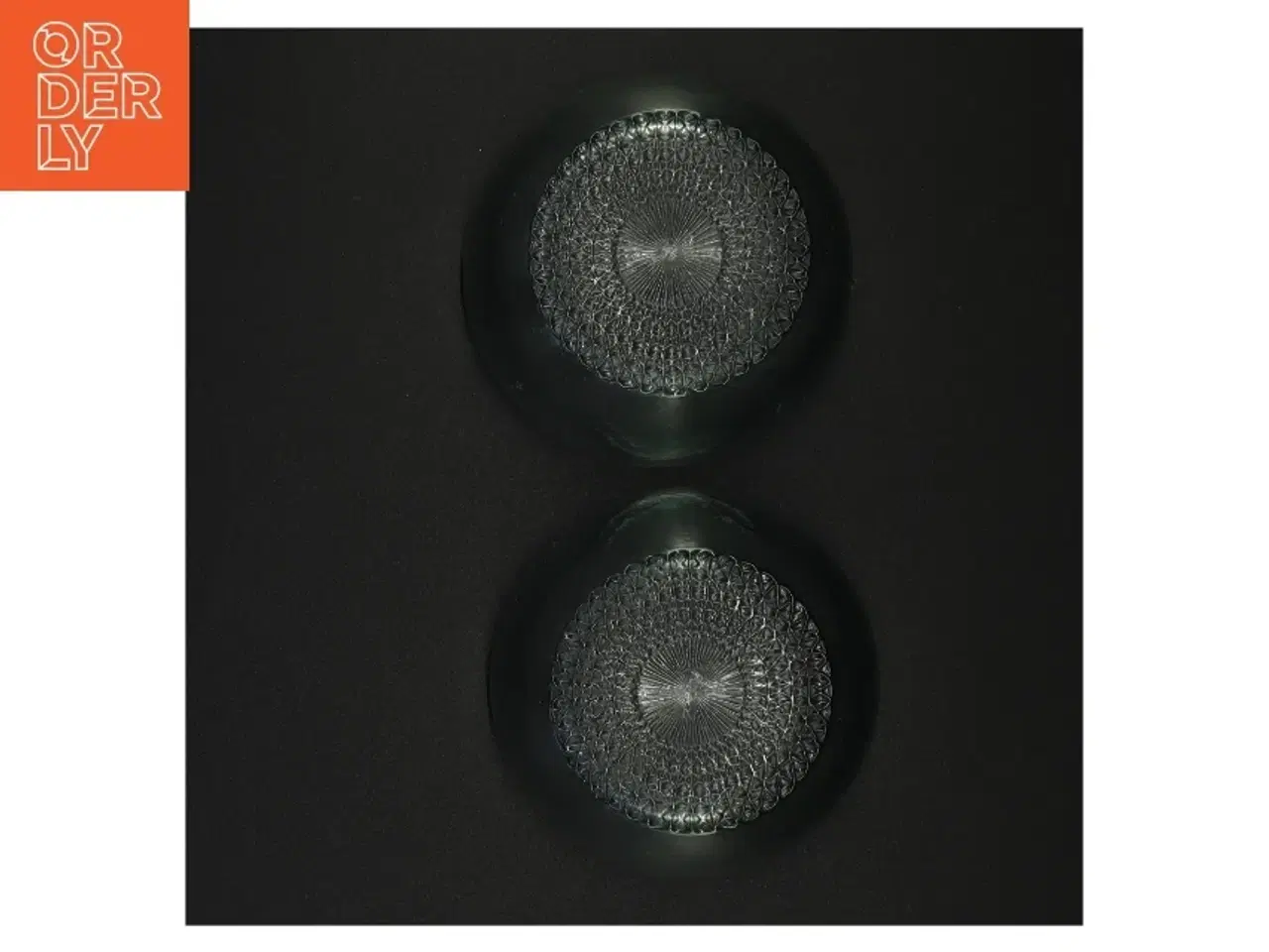 Billede 3 - Grønne glas skåle (str. Diameter 12 cm x 6 cm)