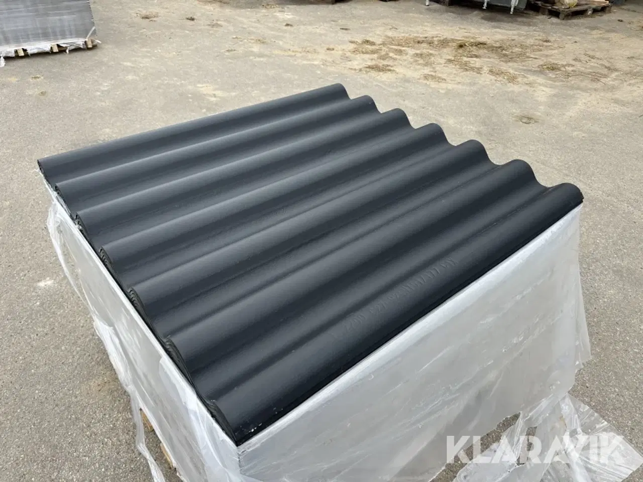 Billede 2 - Bølgeplader Euronit 700T FK sort 150 styk