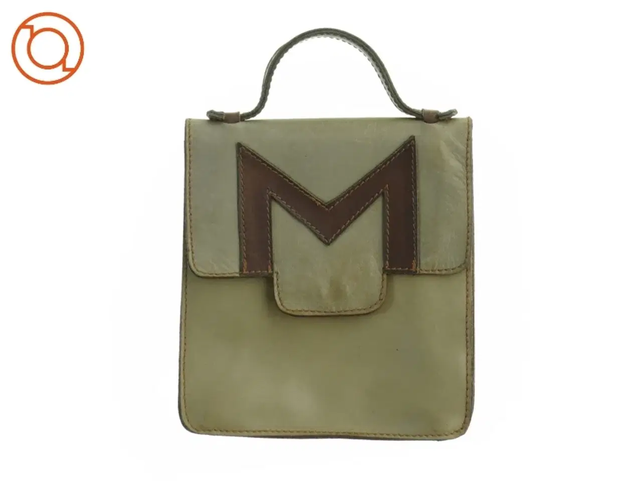 Billede 1 - Vintage Margit Brandt Læder Taske (str. 20 x 18 cm)