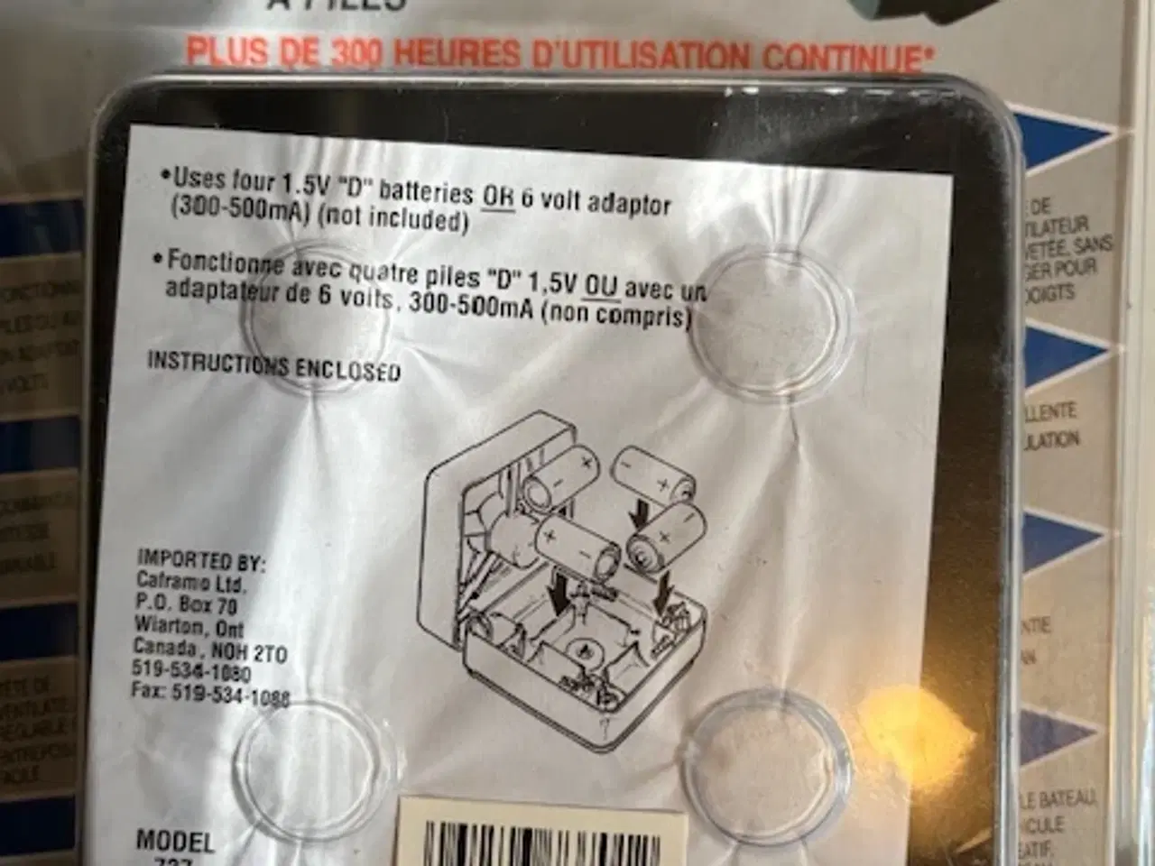 Billede 2 - MaxAir Deluxe Batteridrevet Vifte 