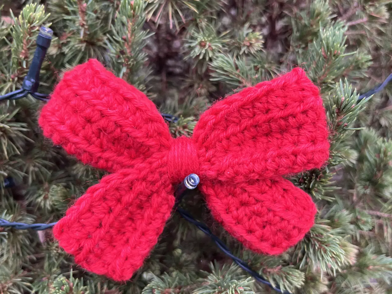 Billede 3 - 6 Håndhæklede Uldsløjfer