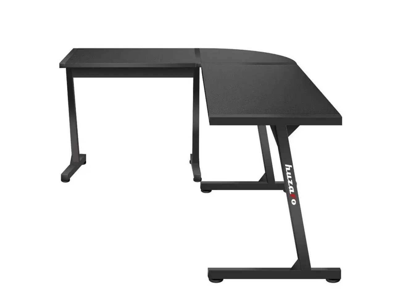 Billede 6 - Skrivebord Huzaro HZ-Hero 6.0 Sort Stål Kulfiber 178 x 4 x 112 cm
