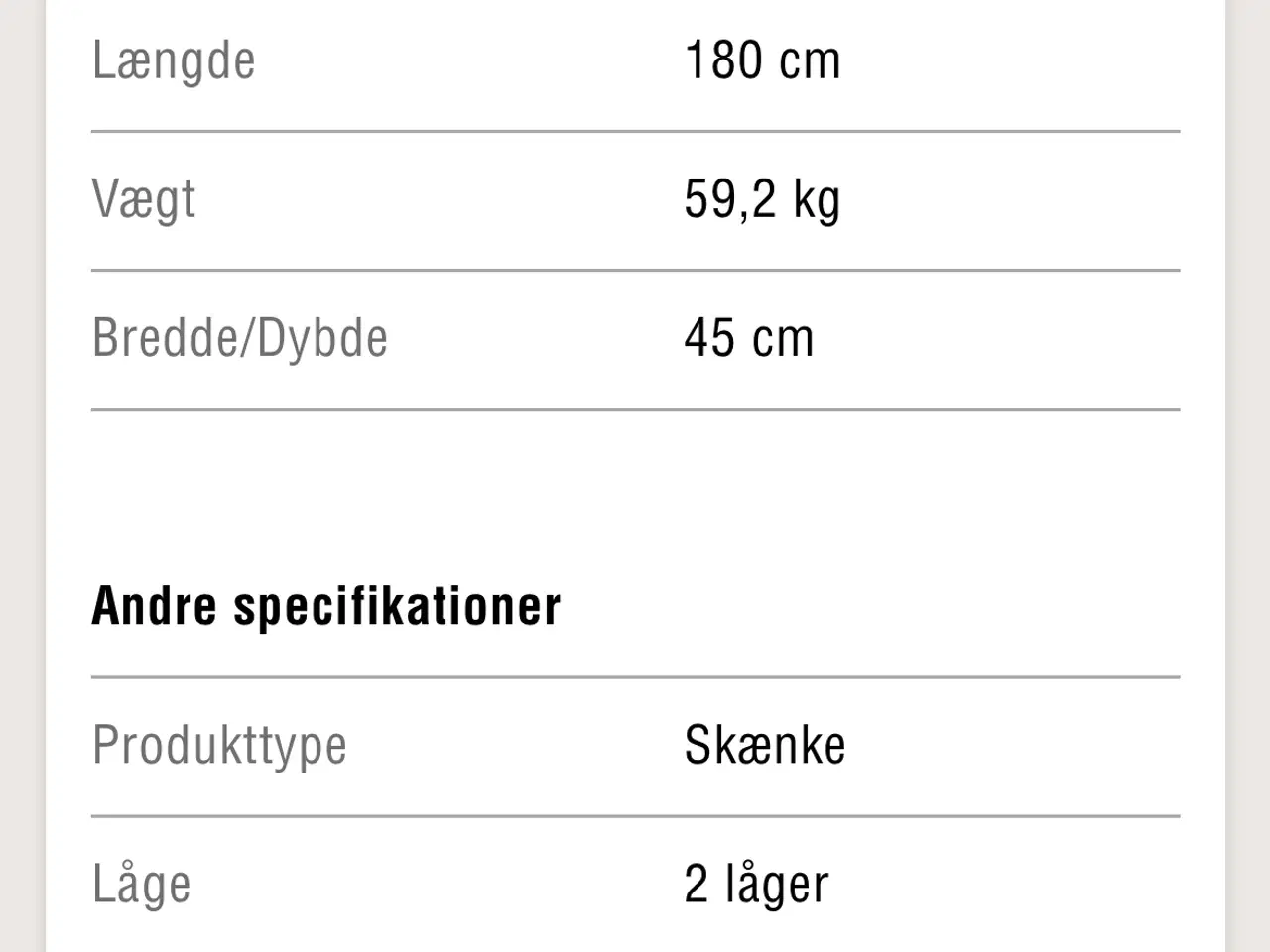 Billede 3 - Skænk