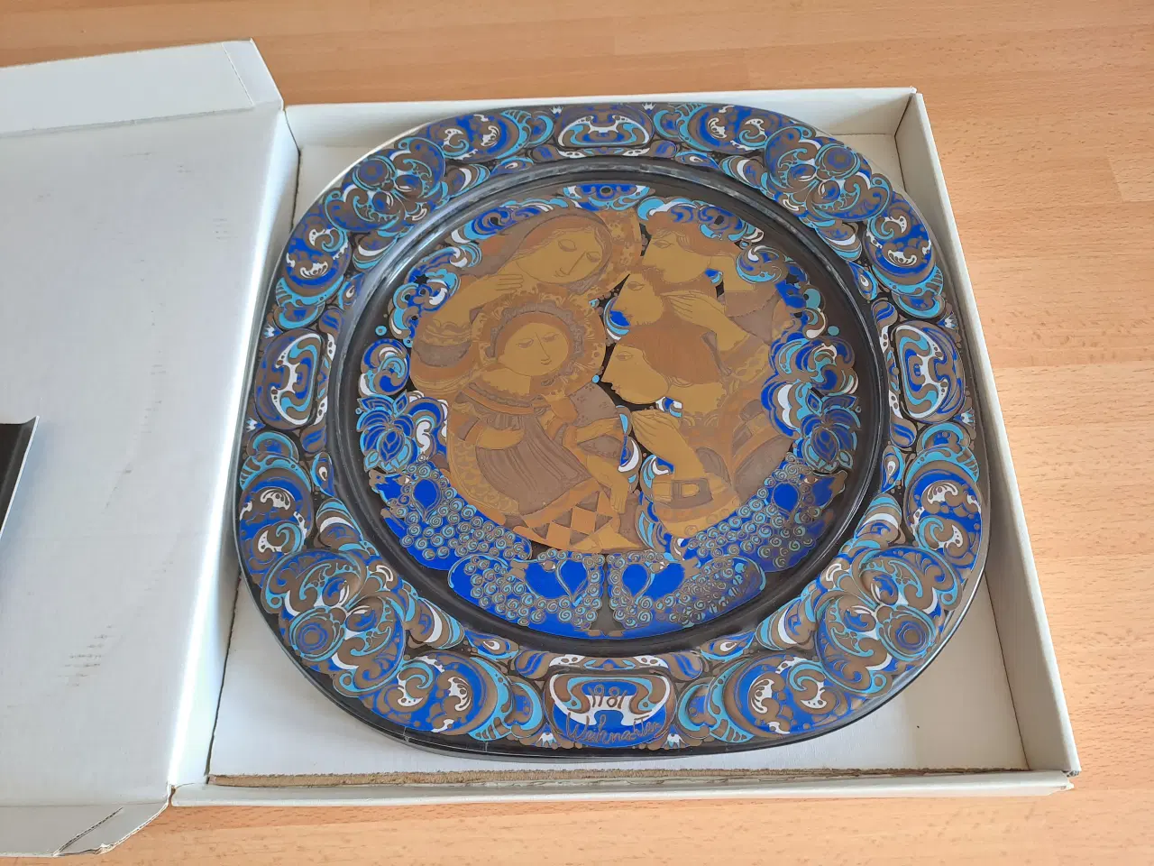 Billede 3 - 4 stk. Bjørn Wiinblad glas platter
