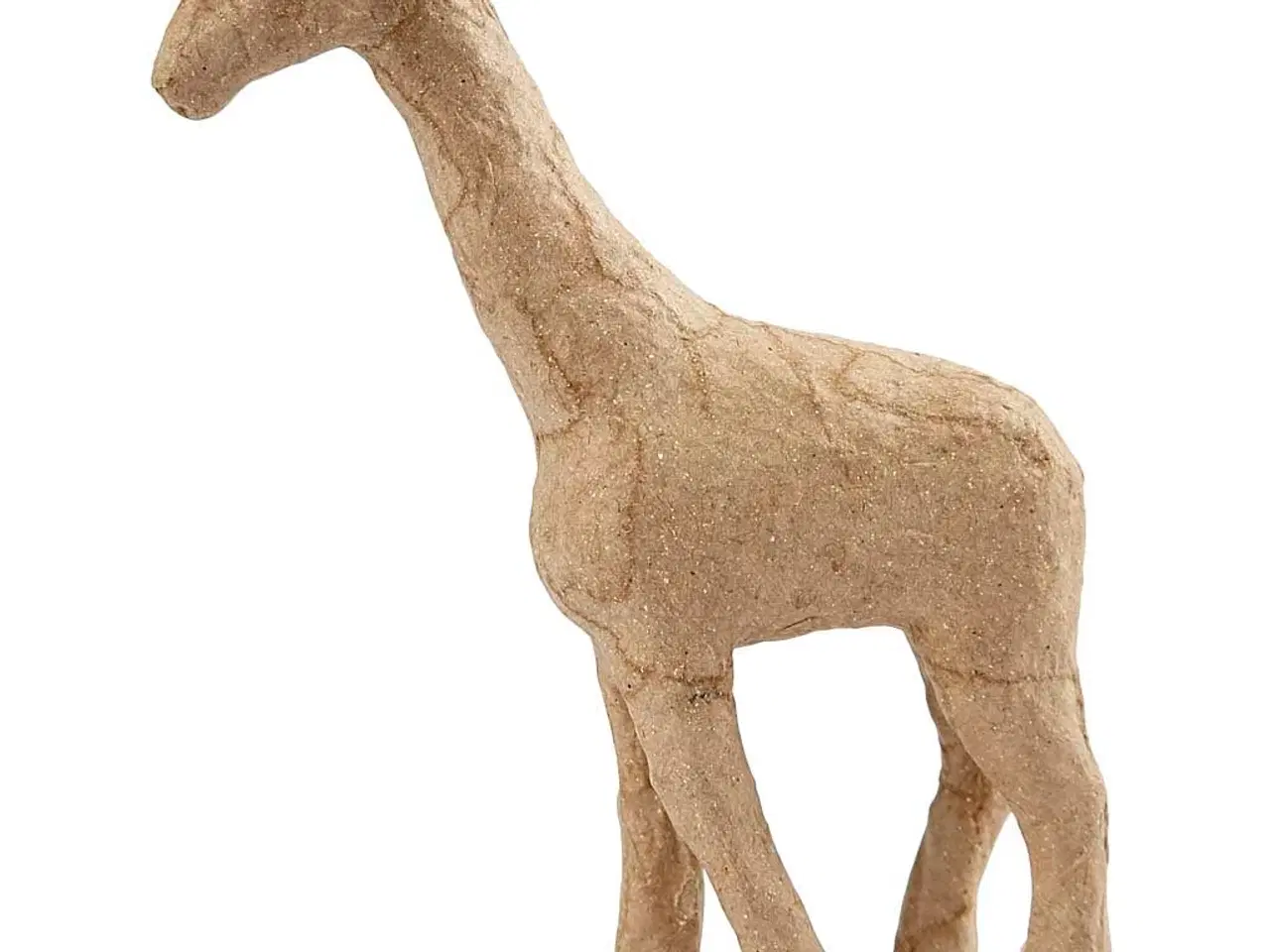 Billede 1 - Dekorativ Giraf i Papmaché - 16 cm Høj