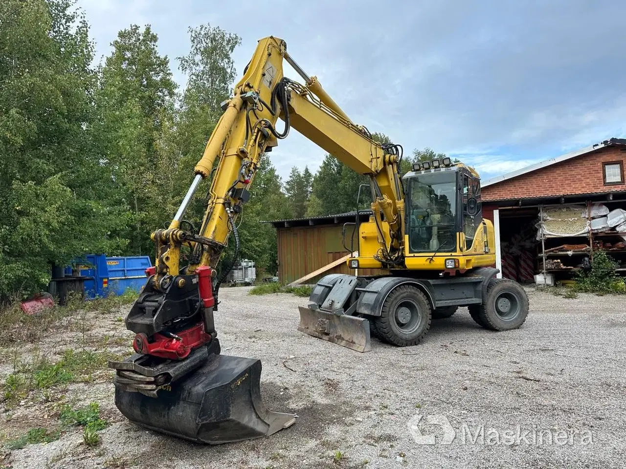 Billede 1 - Hjulgrävare Komatsu PW140-7