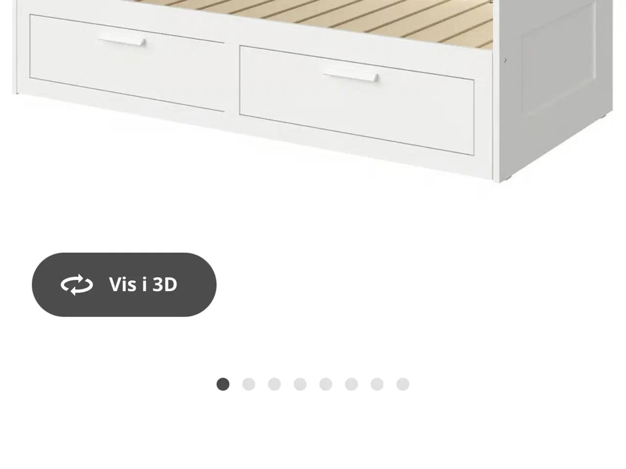 Billede 6 - Brimnes slå ud Ikea seng