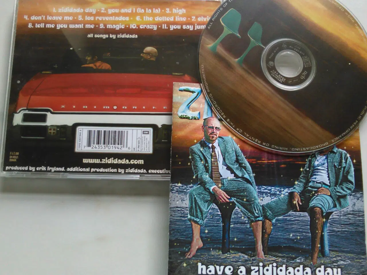 Billede 3 - Zididada: 2 CD'er stk. 22 kr.
