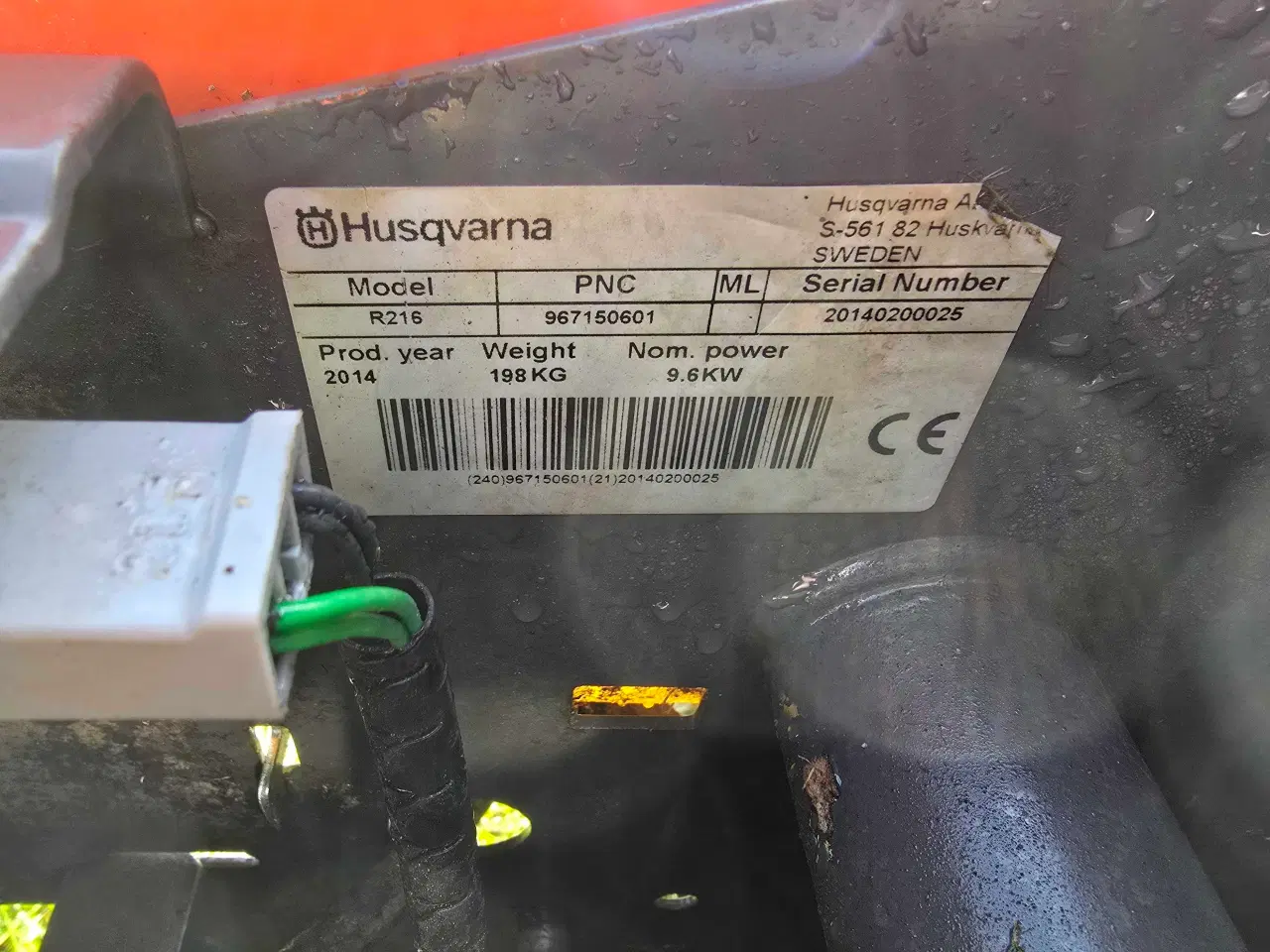 Billede 6 - Husqvarna r216c