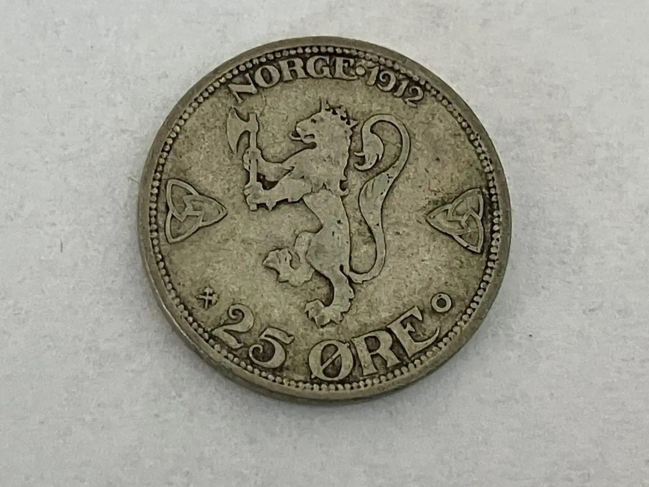 Billede 1 - 25 Øre 1912 Norge