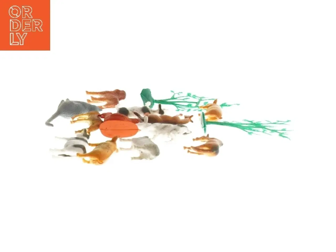 Billede 2 - Plastdyr og plantefigurer (str. 5 cm)