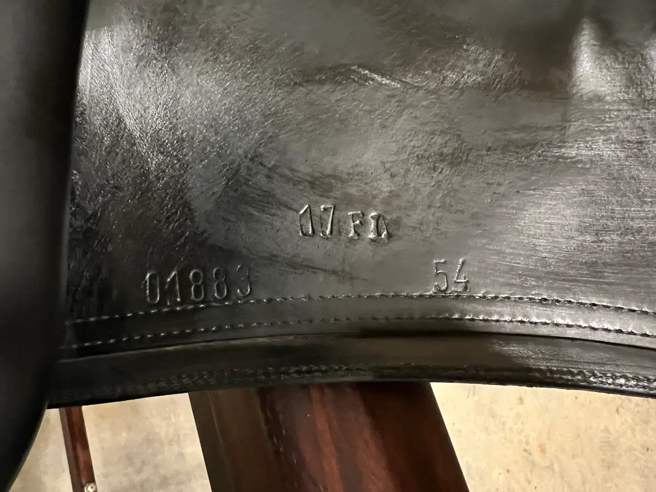 Billede 3 - *****Meget velholdt Draupnir sadel, 17 tommer*****