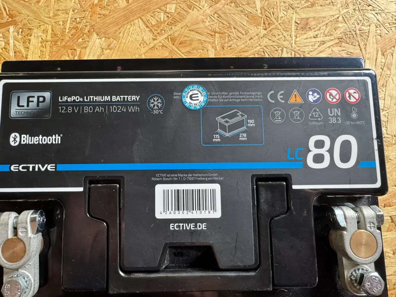 Billede 2 - Lithium LifePO4 batteri 80Ah med Bluetooth - nyt