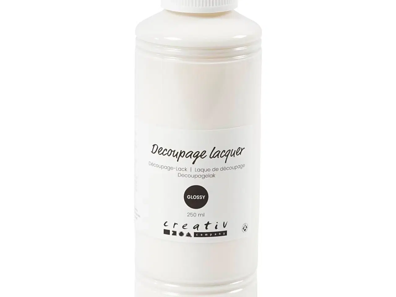 Billede 1 - Blank Decoupagelak 250ml til kreative projekter
