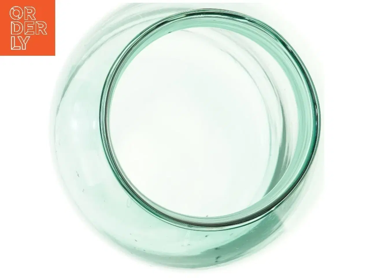 Billede 2 - Stor glasvase (str. Ø 17,5 cm længde 42 cm)