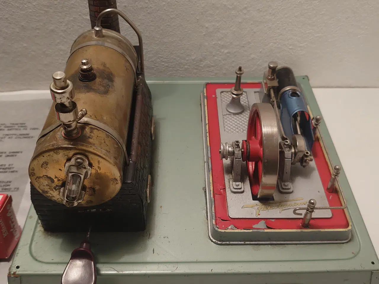 Billede 2 - Fleischmann dampmaskine m. tabs, olie, tragt mm.