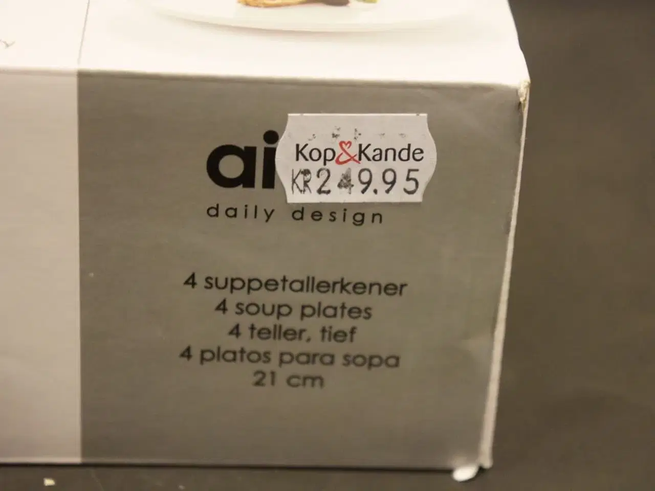 Billede 4 - 8 stk. Suppetallerkner ATELIER
