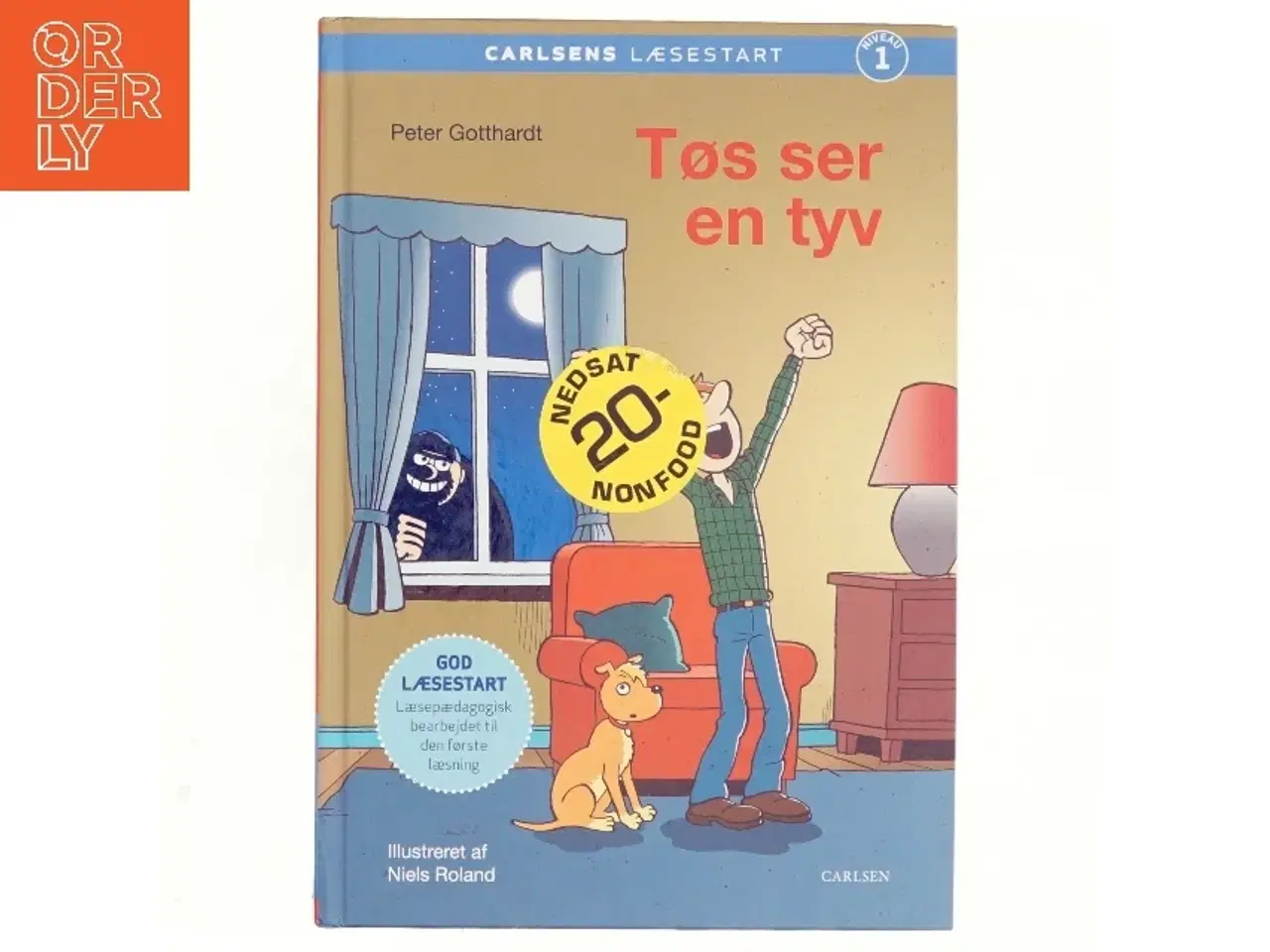 Billede 1 - Tøs ser en tyv af Peter Gotthardt (Bog)